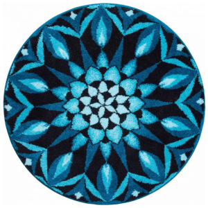GRUND Mandala předložka POZNÁNÍ tyrkysová kruh 80 cm