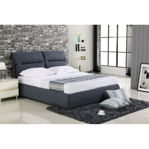 Čalouněná postel CECILIE šedá 160x200cm