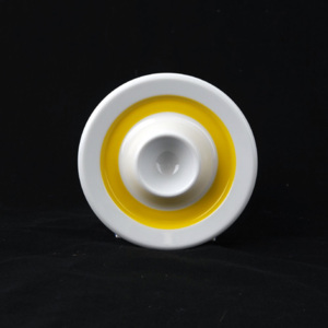 Porcelán - Kalíšek na vejce - žlutý