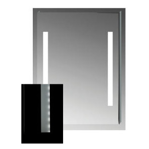 JIKA CLEAR zrcadlo s LED osvětlením 60x81 cm H4557251731441