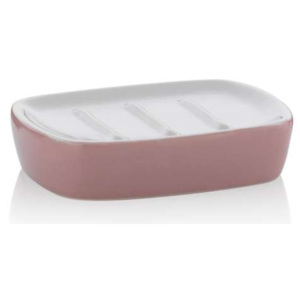 Miska na mýdlo LINDANO keramika růžová - Kela
