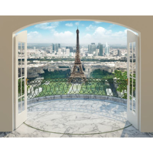 Walltastic, 3D tapeta PAŘÍŽ, Rozměr 244cm x 305cm