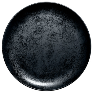 Talíř mělký černý pr. 31cm Karbon l RAK