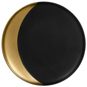 Metalfusion talíř hluboký pr. 27 cm, černo-zlatý