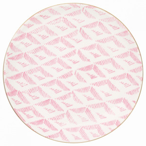 Porcelánový talíř Kassandra pale pink
