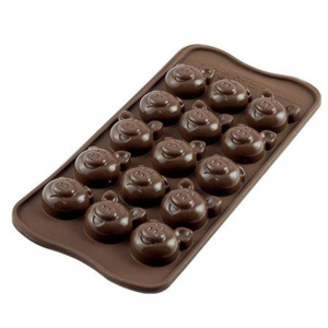Silikonová forma na čokoládu prasátka - Silikomart - Silikomart