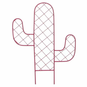 Opora kovová kaktus, pelikán, ananas nebo palma 35cm kaktus