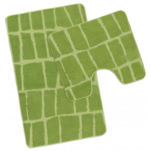 Kvalitex Koupelnová předložka zelená kostka