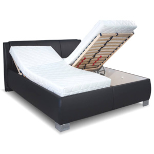 Čalouněná postel s úložným prostorem Serena vario, čelní výklop , 180x200 cm
