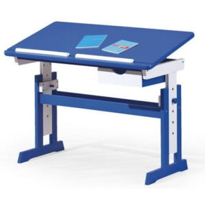 Pracovní stůl PACO modrá / bílá