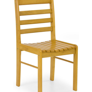 Halmar Jídelní židle BRUCE, zlatá olše