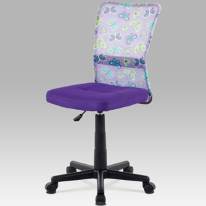 Židle dětská otočná KA-2325 PUR fialová - Autronic