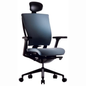 TOP OFFICE Kancelářská židle SIDIZ T51 HDAU s podhlavníkem TOP.SID T51HDAYU