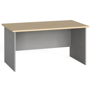 Kancelářský stůl PRIMO - rovný, 140 x 80 cm, bříza