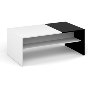 Smartshop Konferenční stolek MONACO, černá/bílá