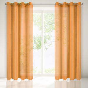 Dekorační záclona FRYDRYK oranžová 140x250 cm MyBestHome