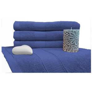 M&K Froté ručník tmavě modrá - 50x100cm