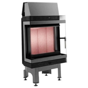 KRATKI BLANKA/LP/BS 8 kW, krbová vložka teplovzdušná, třístranné prosklení