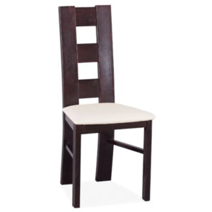 Designová Moderní Jídelní Židle KT 39 Dřevěný sedák