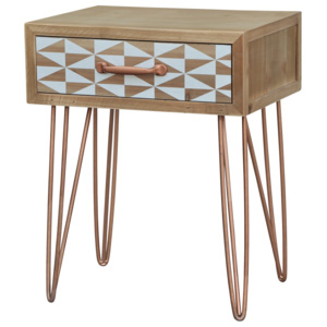 Noční stolek z jedlového dřeva Livin Hill Portofino Duo