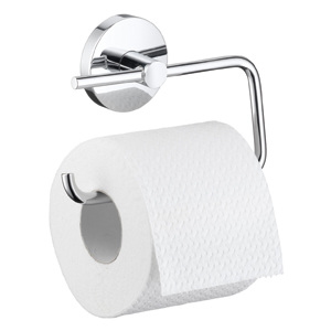 Hansgrohe LOGIS E/S Držák na toaletní papír, kartáčovaný nikl 40526820