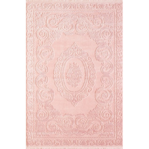 Moderní kusový koberec Taboo 1301 Pudra | růžový Typ: 80x300 cm