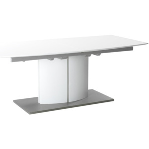 Bílý rozkládací jídelní stůl Furnhouse Base, 200 x 100 cm