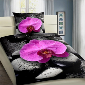 XPOSE ® 3D povlečení Orchidej, 140x200/70x90cm