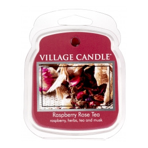 Vonný vosk Village Candle Raspberry Rose Tea - Malina a čajová růže 62 g