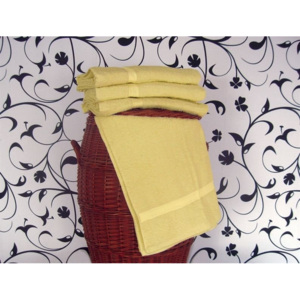 Ručník a osuška Klasik žlutý - Osuška 70x140cm gramáž 400gramů/m2
