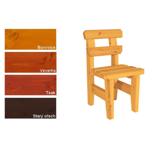 Gaboni Eduard 55574 Zahradní dřevěná židle - s povrchovou úpravou