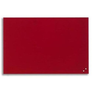 2x3 Tabule 2x3 Glass board 40x60cm, magnetická, sklo, červená