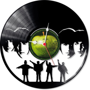 Nástěnné vinylové hodiny Beatles (0059)