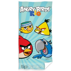 P1573002 018_FO_018 Dětská osuška Angry Birds Rio Blue