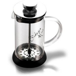 Konvička na čaj a kávu French Press 800 ml černá - BERLINGERHAUS