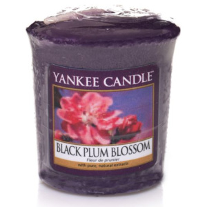 Votivní vonná svíčka Yankee Candle Black Plum Blossom - Květ černé švestky 50 GRAMŮ