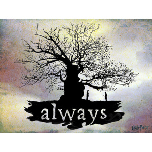 Obraz na plátně Harry Potter - Always, (80 x 60 cm)
