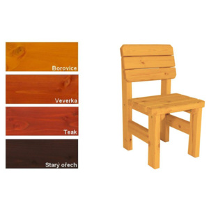 Gaboni Darina 55480 Zahradní dřevěná židle - s povrchovou úpravou