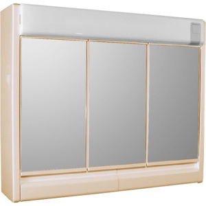 JOKEY RUBÍN BEIGE Zrcadlová skříňka se žárovkou 2 x 40 W - béžová