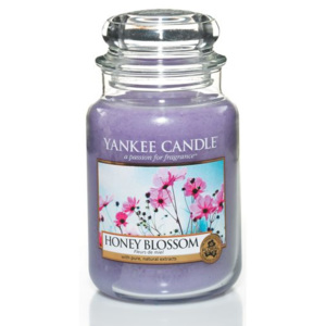 Vonná svíčka Yankee Candle Honey Blossom Classic Velká 625 GRAMŮ
