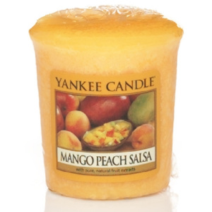 Votivní vonná svíčka Yankee Candle Mango Peach Salsa - Salsa z manga a broskví 50 GRAMŮ