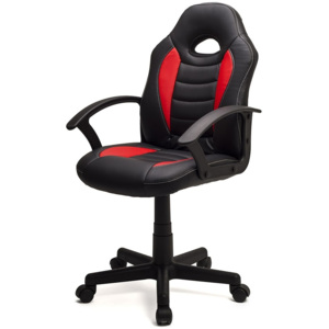 3kraft Kancelářská židle Dynamo červená