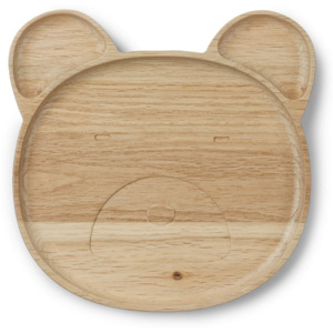 Dřevěný talíř - Medvídek Mr. Bear
