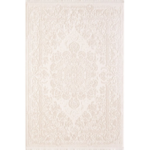 Moderní kusový koberec Taboo 1303 Beyaz | smetanový Typ: 80x300 cm