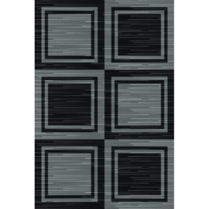Moderní kusový koberec Parma 9270 Black | černý Typ: 80x300 cm