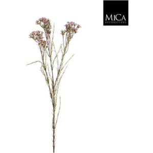 Umělá květina fialové Chamelaucium Ego dekor, výška 80 cm