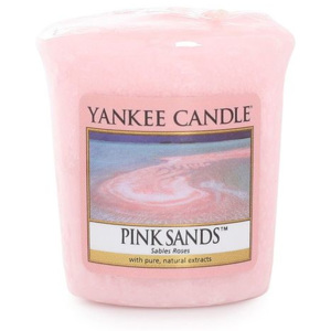 Votivní vonná svíčka Yankee Candle Pink Sands - Růžové písky 50 GRAMŮ