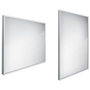 NIMCO Koupelnové podsvícené LED zrcadlo 800X700 ZP13003