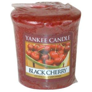 Votivní vonná svíčka Yankee Candle Black Cherry - Zralé třešně 50 GRAMŮ