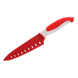 BANQUET Nerezový nůž kuchařský s nepřilnavým povrchem Symbio 18,7 cm, červená 25LI008150R